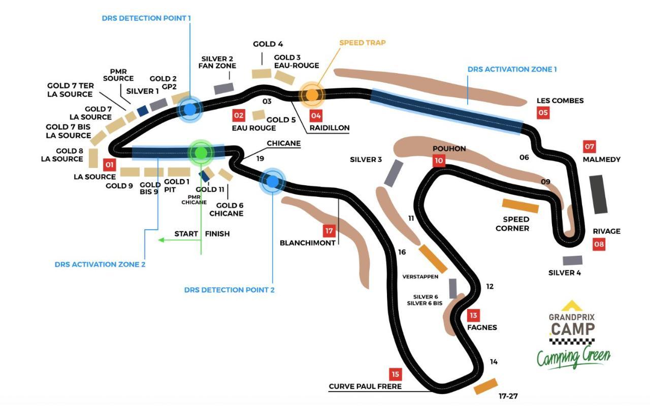 Grandprixcamp Closest To The Track Including Track View スタヴロ エクステリア 写真